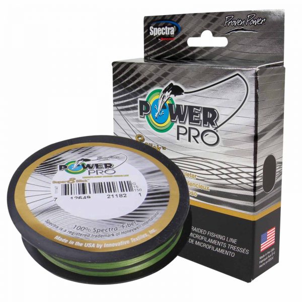 10,0Kg Geflochtene Schnur Power Pro Super Slick 8 Aqua Green 1370m 0,15mm 